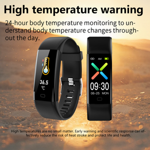 Smart Bracelet F71 Sleep Monitoring Temperature Band TFT Display