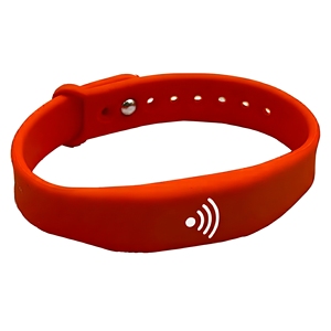 Custom Logo RFID Silicone Wristband Waterproof NFC Smart Access Control