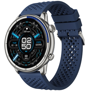 Wearable Smart Watch AI Voice Assistant Unisex Silicone AMOLED Display