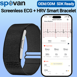 Spovan H7 Screenless Smart Bracelet ECG HRV Fitness Tracker