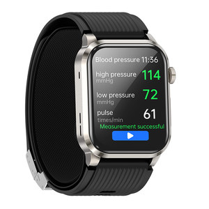 Air Pump ECG Smart Watch Oscillometric Blood Pressure