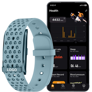 All-Day Continuous Heart Rate Monitoring Smart Wristband