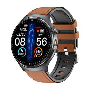 1.43 Inch AMOLED HD Display TK27 ECG Heart Rate Monitor GSR Test Smartwatch