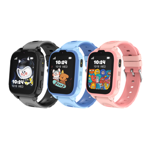 2026 DH28 Smart Watch 1.83Inch Screen LBS+WiFi Positioning SOS Call Voice Chat Kids Video Call 4G Smartwatch with Flashlight