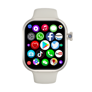 2025 Newest MT107 SIM Card WIFI Video Call Heart Rate AMOLED Screen Dual Speaker 4G Android Adults GPS Phone Watch