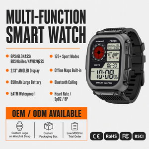 Custom Logo ODM OEM Low MOQ Android GPS Health Monitoring Watch