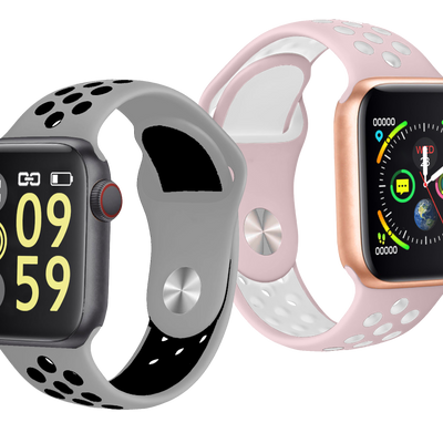 iTIME V Series bio sensor character smartwatch render